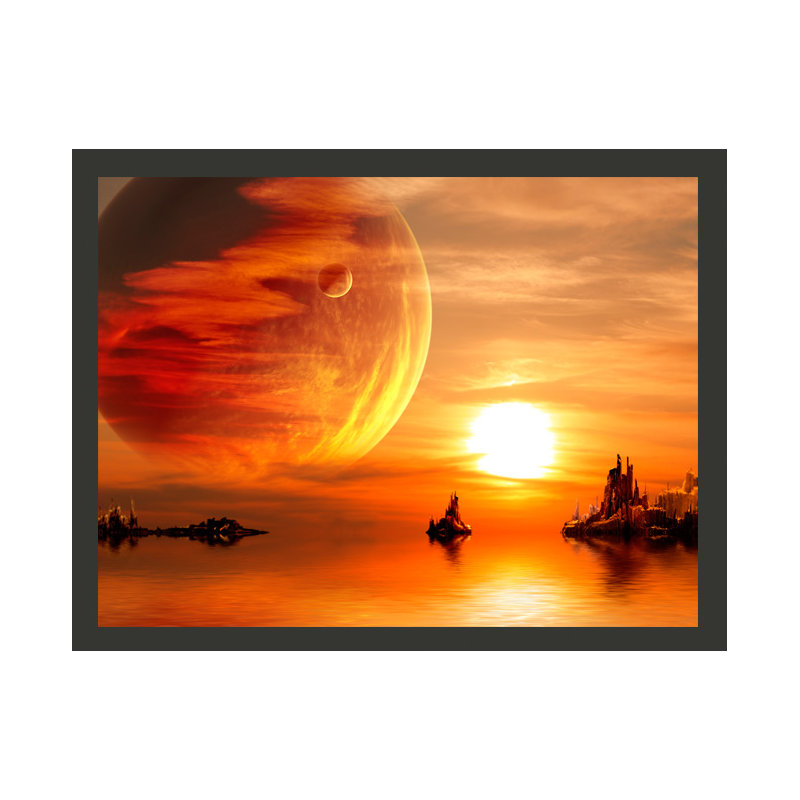 Fantasy Sunset 3.09m x 400cm Wallpaper, 250 cm L x 193 cm W