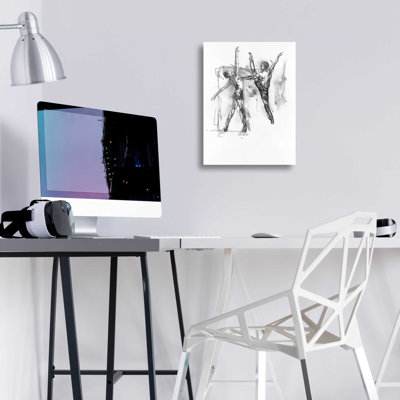 'Dance Figure 5' by Stellar Design Studio, Acrylic Glass Wall Art