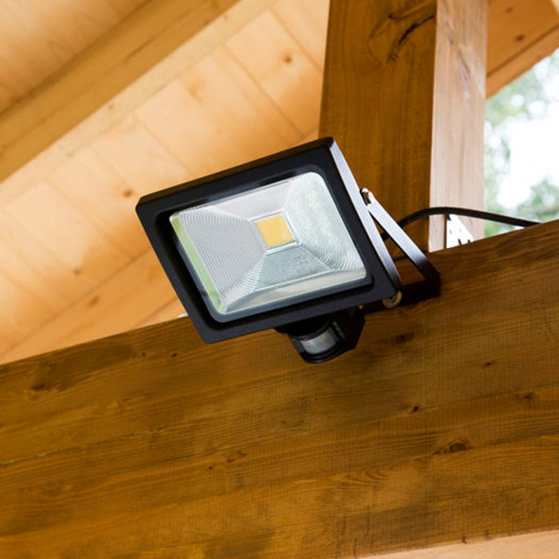 Projecteur extérieur de sécurité à DEL 10 watts, Blanc