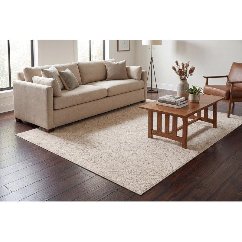 HARMONY 7.10X10.10 59002-6565 IVORY/BEIGE, Rectangle 7'10" x 10'10"