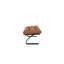 Lavello Leather Accent Stool