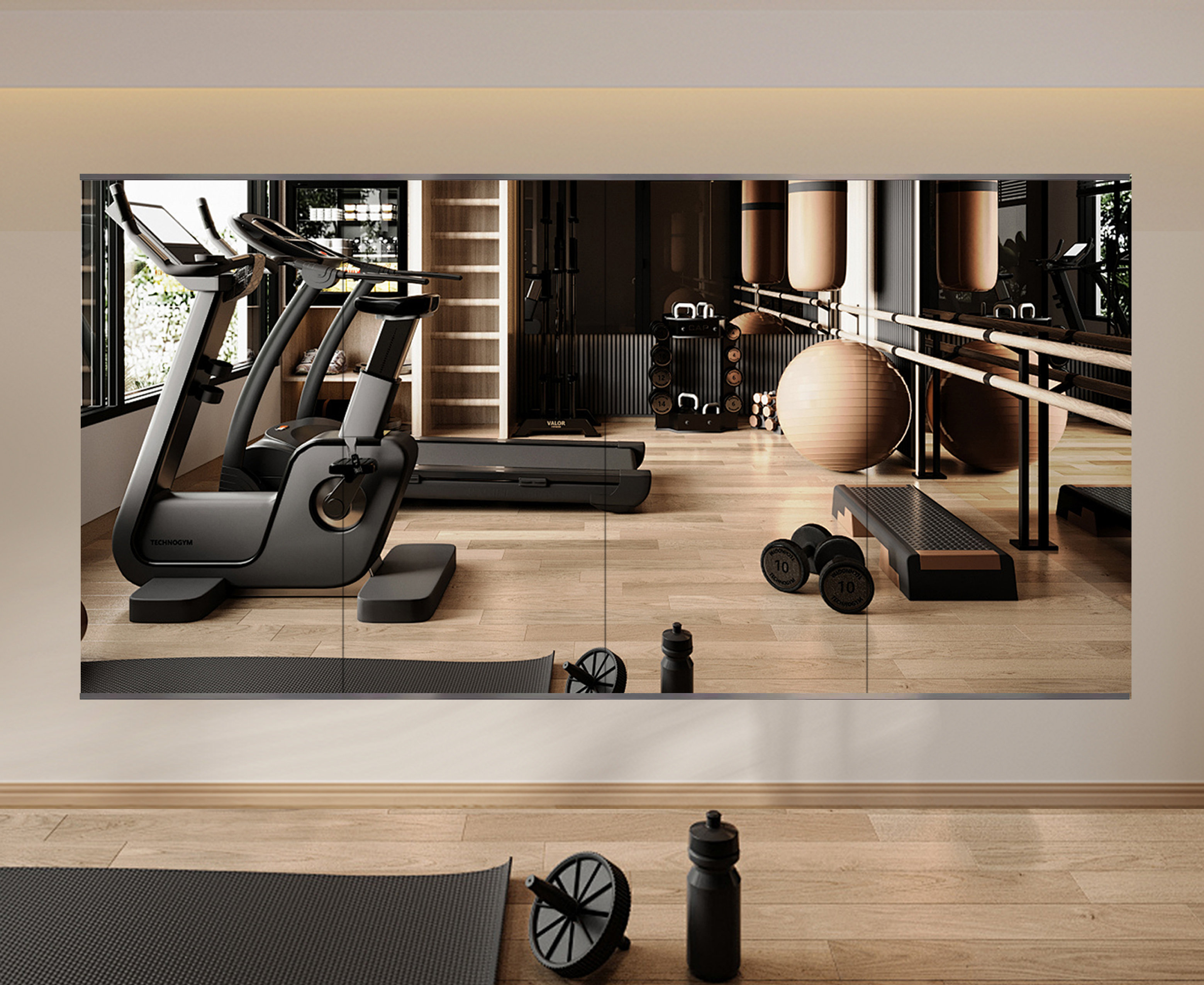 Dance Studio Mirror Wall Of Mirrors Gym Dance Studio Wall Mirrors