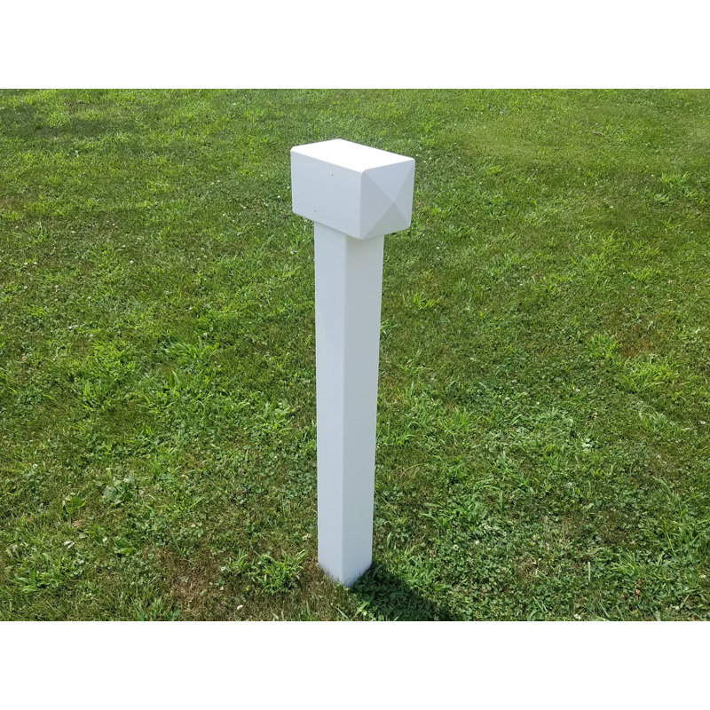 8" W x 42" H In-Ground Multi-Mount Post