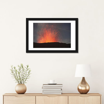 " Strombolian Eruption Of Mount Bromo Volcano, Tengger Caldera, Java, Indonesia I " by Richard Roscoe