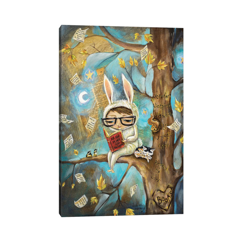 «All the Magic» par Heather Renaux - impression d'art graphique, H 12 po x l 8 po x P 0,75 po, Toile tendue, Pas de tapis