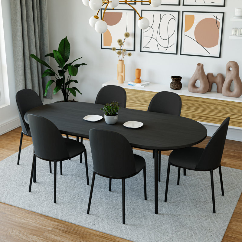 Chaise d'appoint Kelce, Cuir noyer / brun