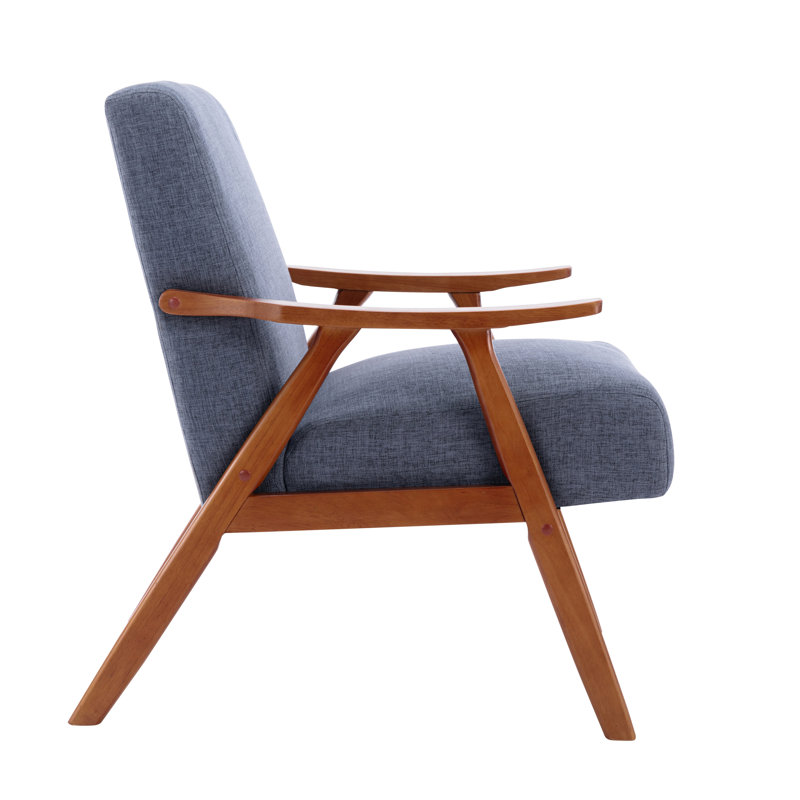 Pharell Upholstered Armchair, Blue