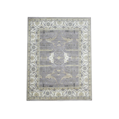 12X15 Oushak Hand-Knotted Rug