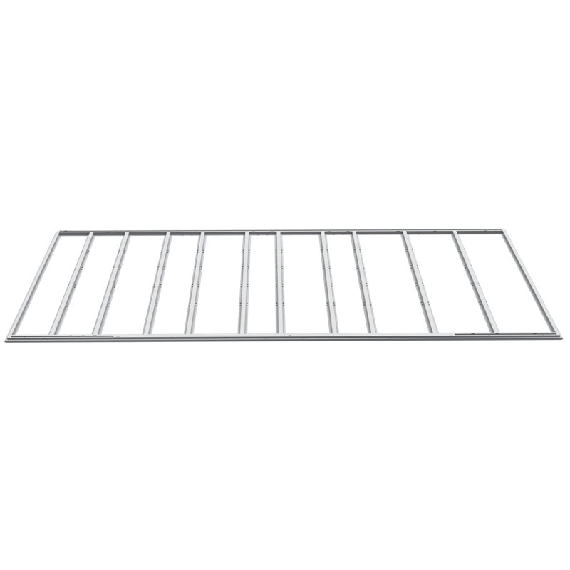 Floor Frame Kit for Sheds, 1.09" H x 166.25" W x 165" D