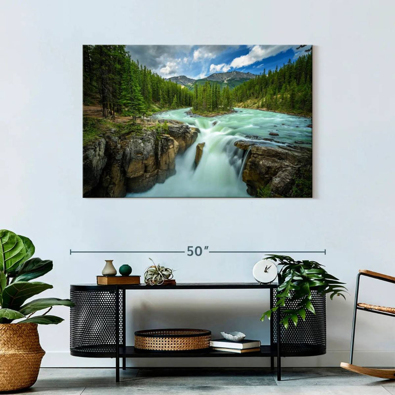 Cascades d'Alvord Upper Sunwapta, H 30 po x l 45 po