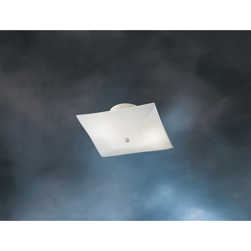 Stevens Glass Flush Mount