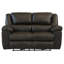 Baraona 65" Leather Match Pillow Top Arm Reclining Loveseat-48124752