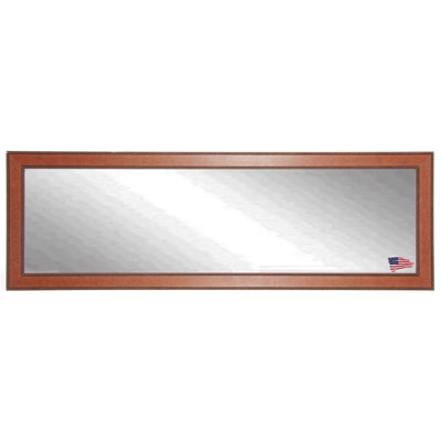 Xavier Wood Flat Wall Mirror