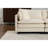 Spacious Modern Sofas, Chenille Upholstery With Ottoman For Home