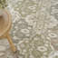 Tapis oriental rectangulaire en polypropylène tissé à la machine Bowra-1309956807
