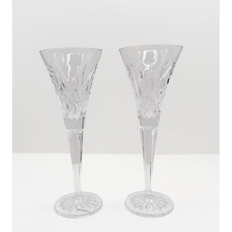 Waterford 1058532 Lismore Toasting Flute, 5.5floz, Set of 2, Clear Color