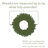 Artificial Canadian Pine Wreath Unlit-1626348898
