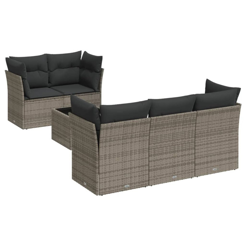 Vidaxl Garden Sofa Set , Gray