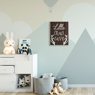 «Little Man Cave» par Daphne Polselli - impression d'art graphique