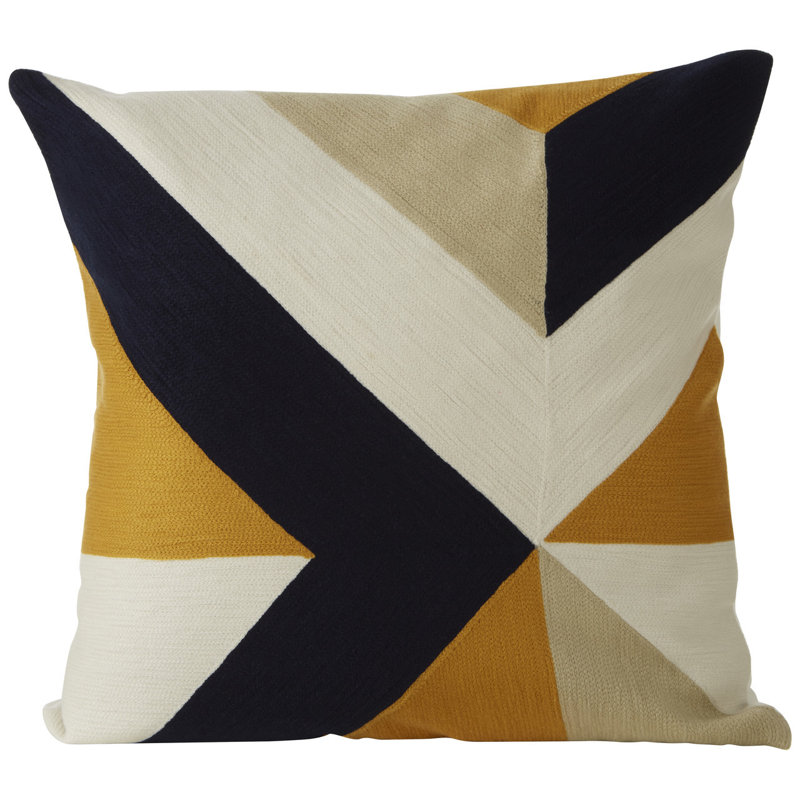 Lance Abstract Square Cushion