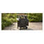 Chariot de barbecue d'extérieur 33,9 po avec abattant K&K - îlot de cuisine extérieur en acier inoxydable avec armoire de rangement