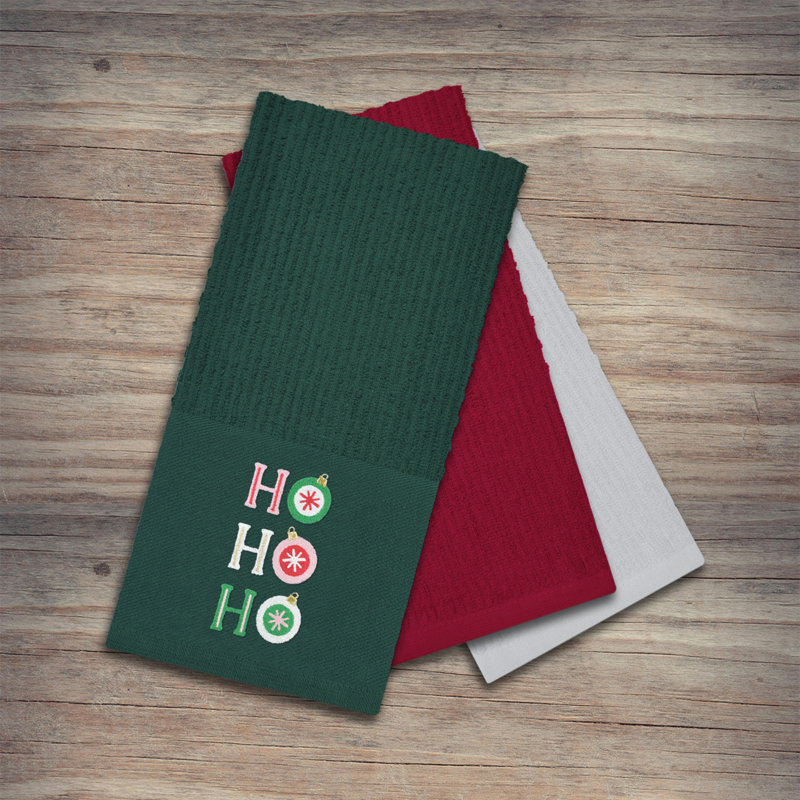 Cotton Tea Towel Kitchen Towel, Green