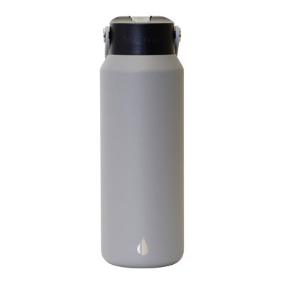 Elemental® Core 40-Oz. Double-Wall Insulated Stainless Steel Water Bottle (Graphite)