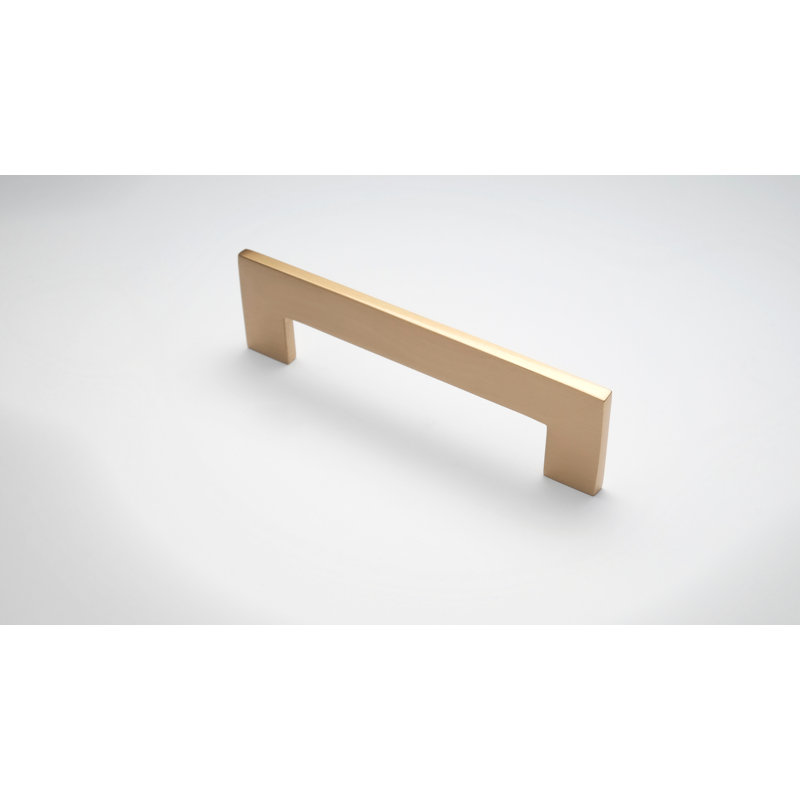 Carissa 12.8 cm centre Bar Handle, Brushed Brass