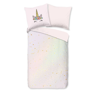 Cotton Abstract Duvet Cover with Pillowcases