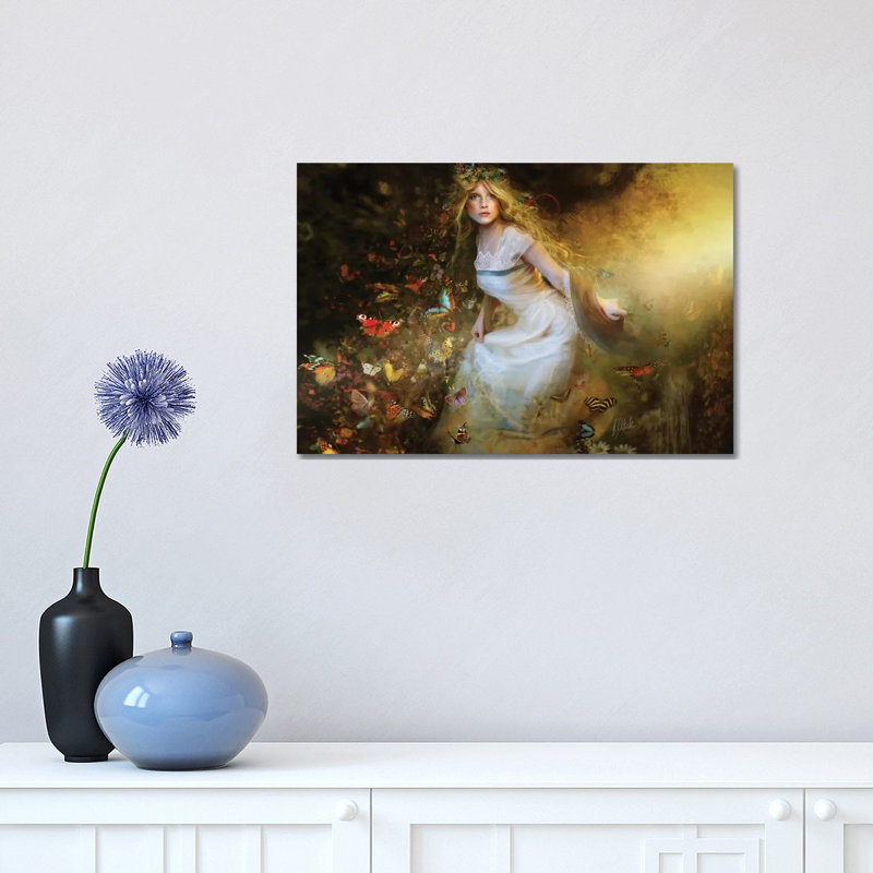 Summer Dancer 1 Piece Wrapped Canvas Wall Art