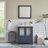 30" Single Bathroom Vanity Set with Mirror-1365293218