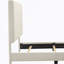 Lit plateforme tapissier touffeté-500601657