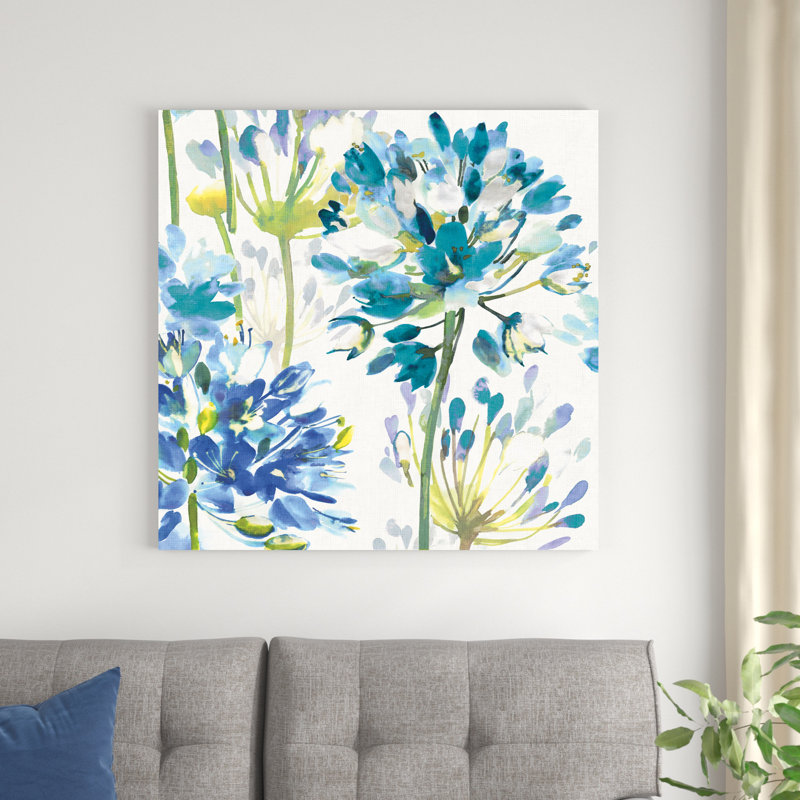 Mélange bleu V, H 36 po x l 36 po