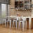 Metal Counter And Bar Stools-632669559-631816021