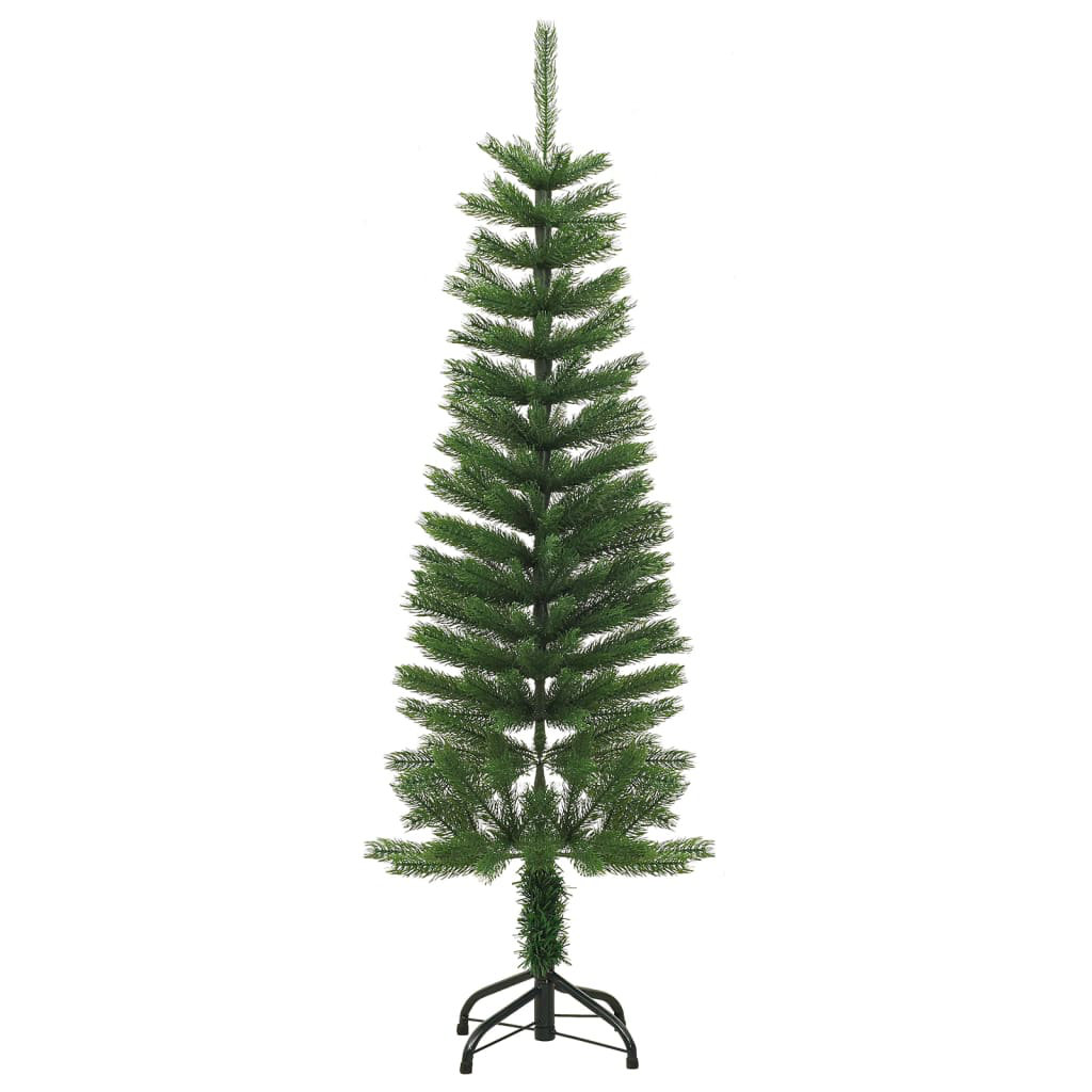 Künstlicher Weihnachtsbaum 120 cm Weiß mit LED-Leuchten