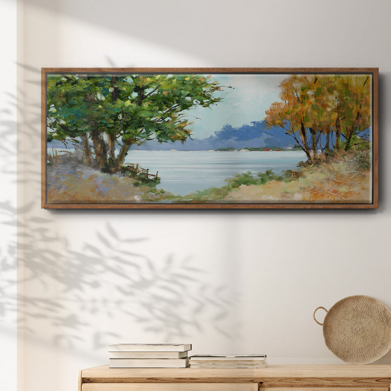 Fall Day- Framed Canvas
