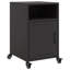 Radonna 36cm W Steel Bedside Table-1824185773