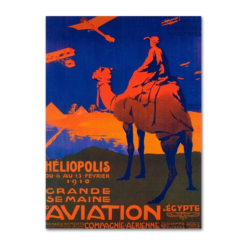 Publicité rétro sur toile Kadey, H 19 po x l 14 po x P 2 po