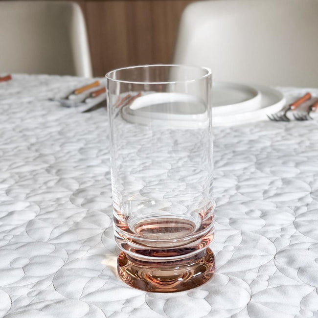 Highball Glass Set, Transparent et ambre