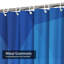 Light Abstract Mosaic Creative Blue Shower Curtain with 12 Hooks-663036752