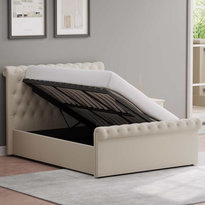 Upholstered Ottoman Bed