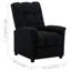 Fauteuil inclinable réglable pour le cinéma maison Adelbrand-1102645510