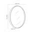 Solid Wood Round Wall Mirror