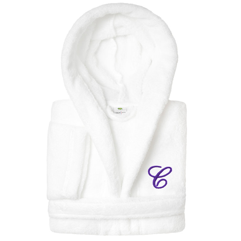 Peignoir à capuche double 100% polyester personnalisé, S, C