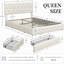 Lit plateforme tapissier Sorel
