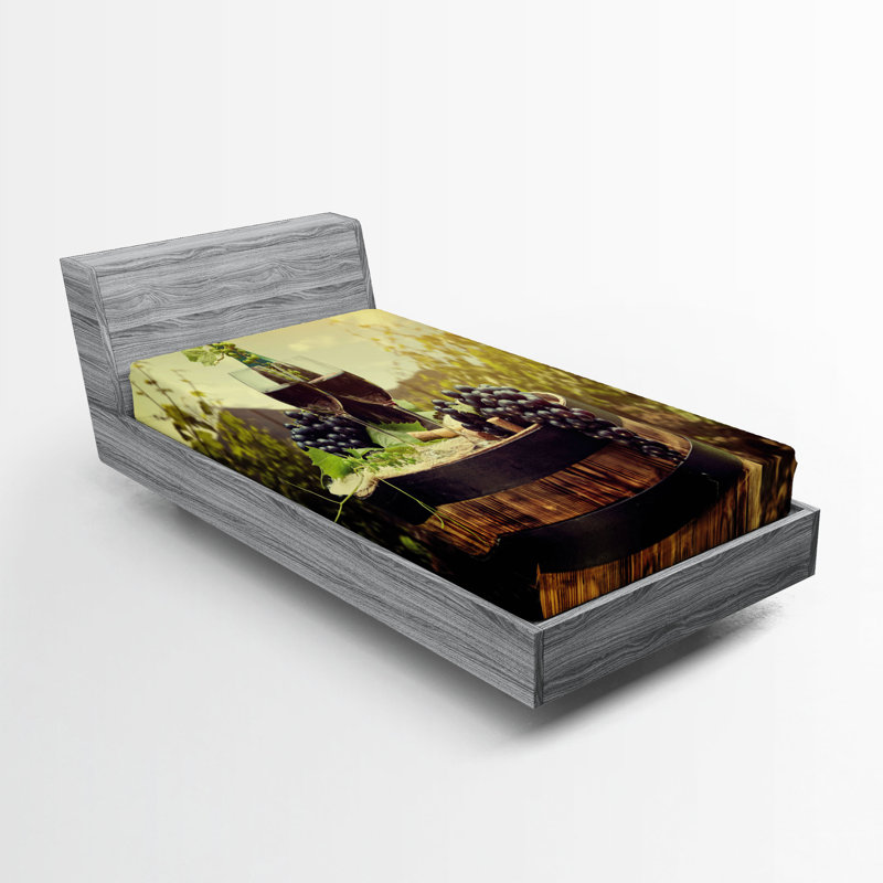 Ensemble de 2 draps-housse Ambesonne, Twin Fitted Sheet
