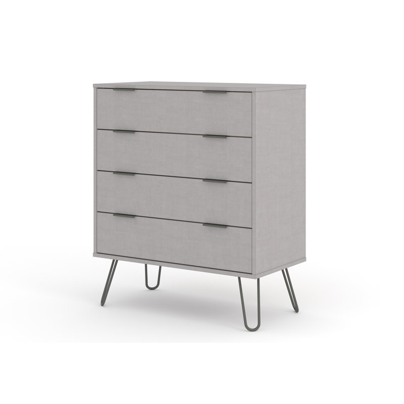 Dufresne 4 Drawer Chest Industrial Design