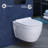 Ivy Wall-Hung Toilet Bundle 0.8/1.6 GPF Dual Flush With Flush Plate-108927918