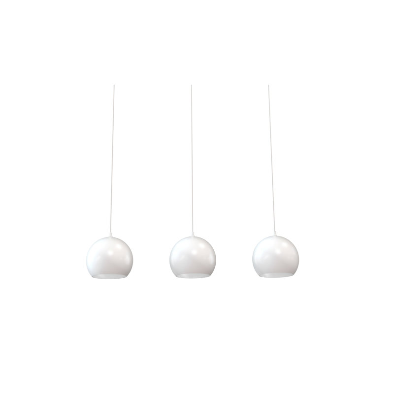 Luminaire suspendu Kanisha, Blanc