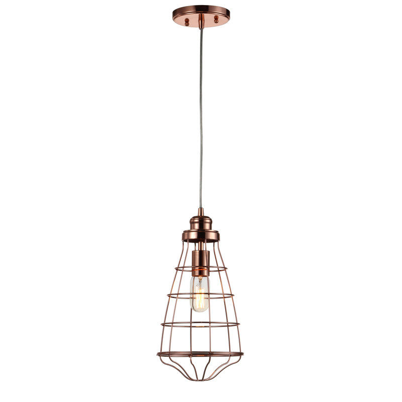 Luminaire suspendu géométrique 1 lumières simple Heng